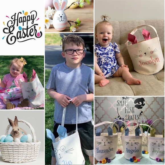 Personalized Easter basket - Picture 3 of 11